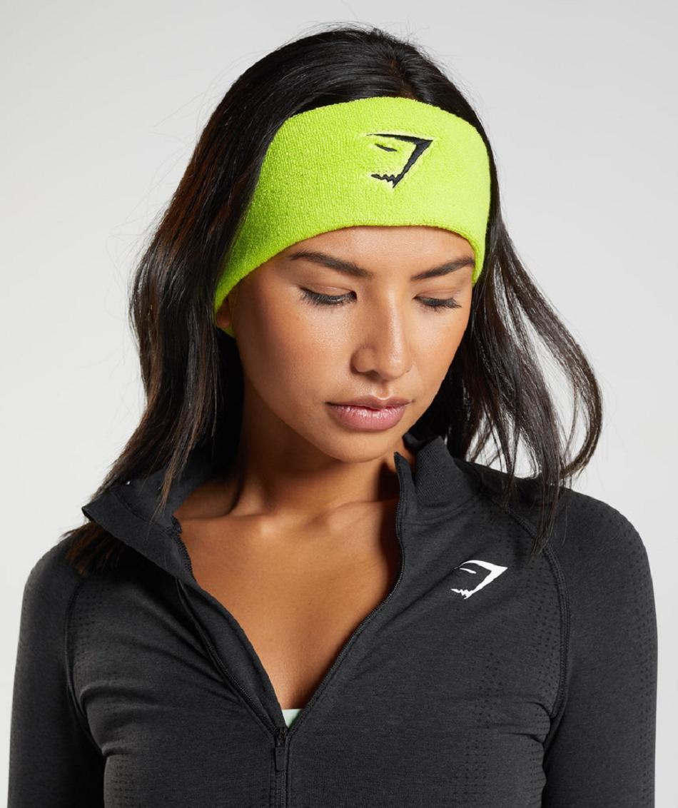 Equipo Gymshark Sharkhead Headband Hombre Verde | CO 3992QMA